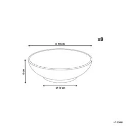SESAME - Diepe Borden Set Van 8 - Lichtgrijs - Steengoed 11 SESAME - Diepe Borden Set Van 8 - Lichtgrijs - Steengoed -Luxe Servieswinkel 008984457ad64157831f200bba1ec2bb