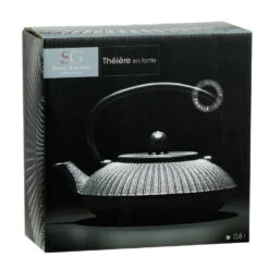 Merkloos Secret De Gourmet Theepot Zen Garden - Gietijzer - Zwart - 800 Ml -Luxe Servieswinkel 00cd8d610e854c8dbc97c281c2875abd