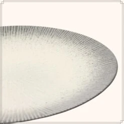 OTIX Dessert Ontbijt Bordenset 12 Persoons Zwart Taupe 21cm Keramiek TULIP -Luxe Servieswinkel 0627872435bc4758a5d7dea5187a9127