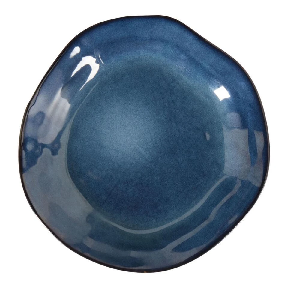 HAWTHORN - Serviesset Van 16 - Blauw - Steengoed 9 HAWTHORN - Serviesset Van 16 - Blauw - Steengoed - Afbeelding 9