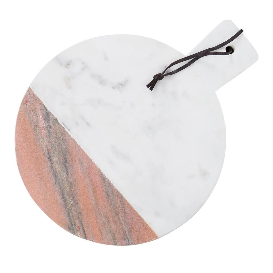 ACHARNES - Dienblad - Wit - Marmer 5 ACHARNES - Dienblad - Wit - Marmer - Afbeelding 5