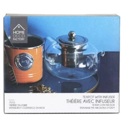Home Deco Factory Theepot Kensington - Transparant - 700 Ml 12 Home Deco Factory Theepot Kensington - Transparant - 700 Ml -Luxe Servieswinkel 0decdf2207734f2e90b8779e3dd32b3f