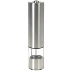 Excellent Houseware Elektrische Peper- Of Zoutmolen - Rvs - 22 Cm - Met Verlichting