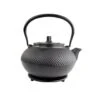 Orange85 Theepot Met Onderzetter Tetsubin Japans Theebus Zwart 1.5L Gietijzer