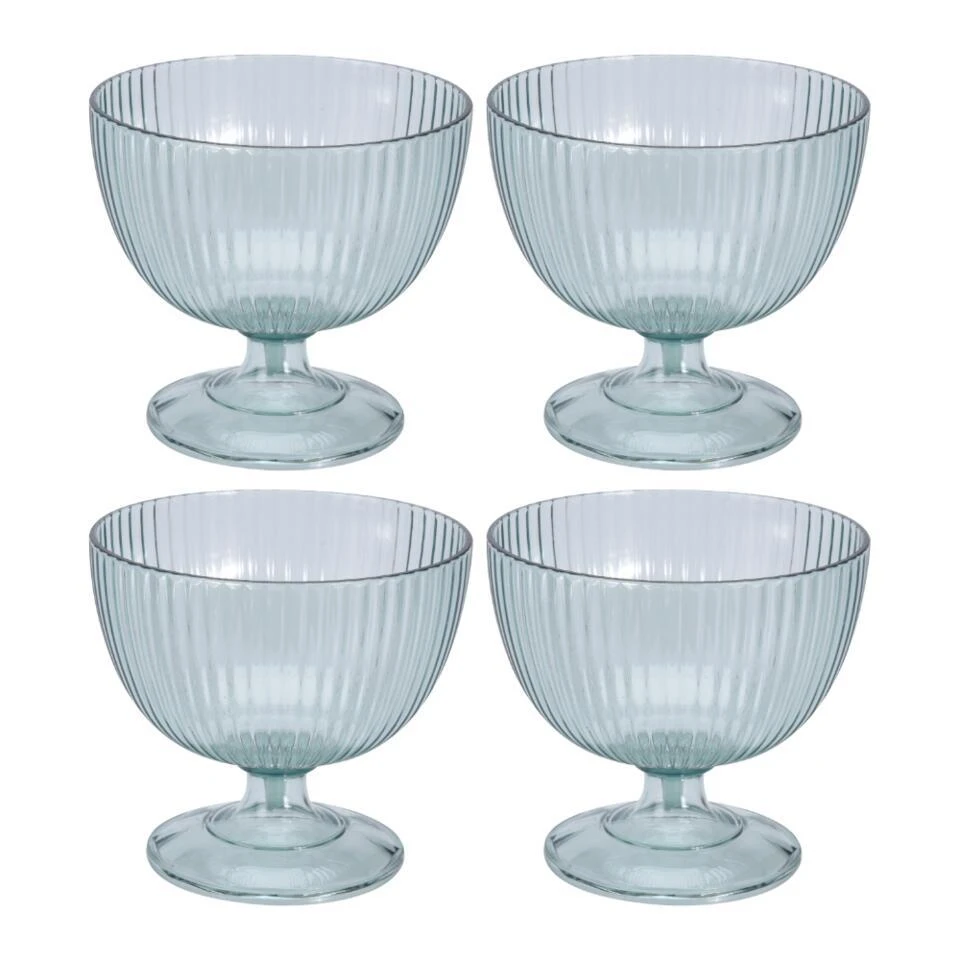 Orange85 Dessert Glaasjes 4 Stuks 450 Ml Rond 10,5 X 10,5 X 10,5 Cm Transparant 1 Orange85 Dessert Glaasjes 4 Stuks 450 Ml Rond 10,5 X 10,5 X 10,5 Cm Transparant