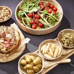 Mica Decorations Tomar Schaal - H6 X Ø26 Cm - Mangohout - Lichtbruin 7 Mica Decorations Tomar Schaal - H6 X Ø26 Cm - Mangohout - Lichtbruin -Luxe Servieswinkel 1000058460 0111