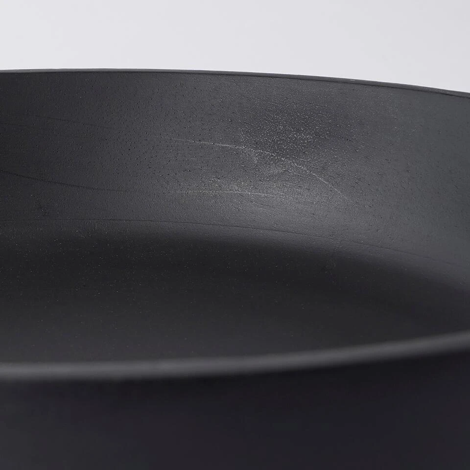 Mica Decorations Tomar Schaal - H6 X Ø26 Cm - Mangohout - Zwart 3 Mica Decorations Tomar Schaal - H6 X Ø26 Cm - Mangohout - Zwart - Afbeelding 3