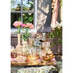 Mica Decorations Tallo Taartplateau - H10 X Ø30 Cm - Lichtbruin 7 Mica Decorations Tallo Taartplateau - H10 X Ø30 Cm - Lichtbruin -Luxe Servieswinkel 1000058463 0111