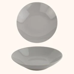 OTIX Diepe Borden Grijs Pastaborden Soepborden 6 Stuks 20cm Aardewerk 6 OTIX Diepe Borden Grijs Pastaborden Soepborden 6 Stuks 20cm Aardewerk -Luxe Servieswinkel 1000068738 0110