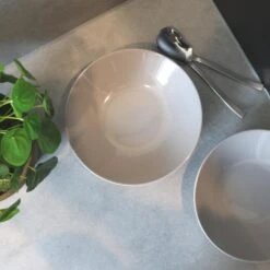 OTIX Diepe Borden Grijs Pastaborden Soepborden 6 Stuks 20cm Aardewerk 7 OTIX Diepe Borden Grijs Pastaborden Soepborden 6 Stuks 20cm Aardewerk -Luxe Servieswinkel 1000068738 0111