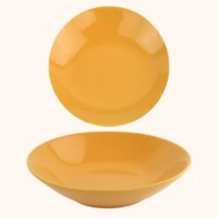 OTIX Diepe Borden Geel Pastaborden Soepborden 6 Stuks 20cm Aardewerk -Luxe Servieswinkel 1000068740 0110