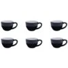 Barista Innovations Nero - Espressokopje - Set Van 6 - 75ml - Mat Zwart