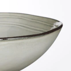 Mica Decorations Tabo Schaal - H7,5 X Ø23,5 Cm - Grijs -Luxe Servieswinkel 1000077198 0102