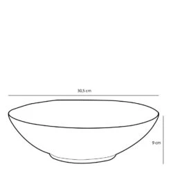 Mica Decorations Tabo Schaal - H9 X Ø30,5 Cm - Zwart -Luxe Servieswinkel 1000077202 0103