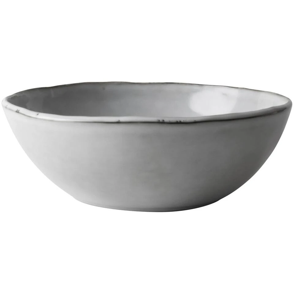 Dutch Rose Schaal 23 Cm Licht Grijs 2 Dutch Rose Schaal 23 Cm Licht Grijs - Afbeelding 2