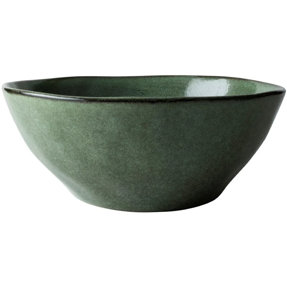 Dutch Rose Schaal 24 Cm Groen 2 Dutch Rose Schaal 24 Cm Groen - Afbeelding 2