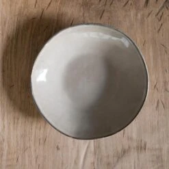 Dutch Rose Bord Diep 23,5 Cm Creme -Luxe Servieswinkel 1000086752 0102