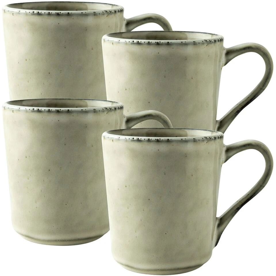 Dutch Rose Set 4 Minimokken Creme 25 Cl. 2 Dutch Rose Set 4 Minimokken Creme 25 Cl. - Afbeelding 2