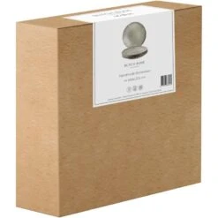 Dutch Rose Giftset 4 Borden 21,5 Cm Creme 6 Dutch Rose Giftset 4 Borden 21,5 Cm Creme -Luxe Servieswinkel 1000087485 0102