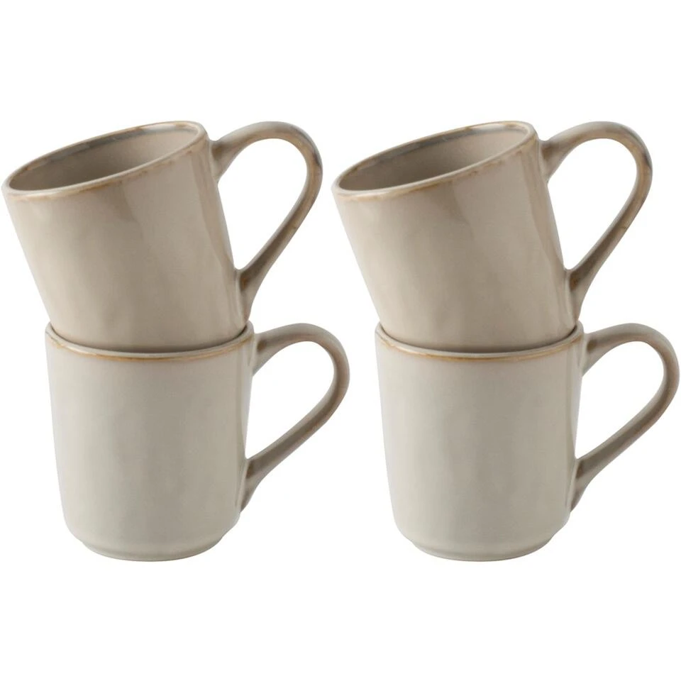 Dutch Rose Giftset 4 Bekers Creme 39 Cl. 2 Dutch Rose Giftset 4 Bekers Creme 39 Cl. - Afbeelding 2