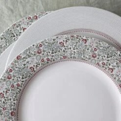 Laura Ashley Giftset 4 Borden Plat 23 Cm -Luxe Servieswinkel 1000093000 0103