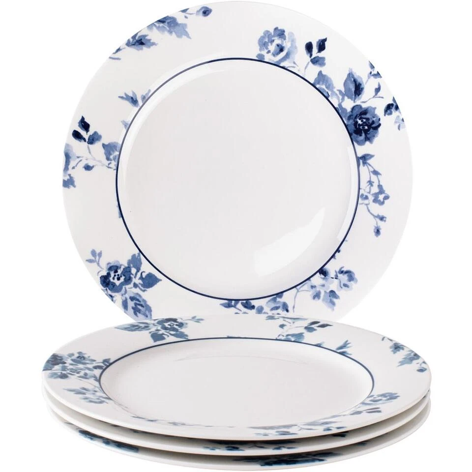 Laura Ashley Giftset 4 Borden 23 Cm China Rose 2 Laura Ashley Giftset 4 Borden 23 Cm China Rose - Afbeelding 2
