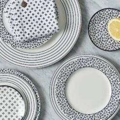 Laura Ashley Bord Plat 26 Cm Candy Stripe -Luxe Servieswinkel 1000093033 0103