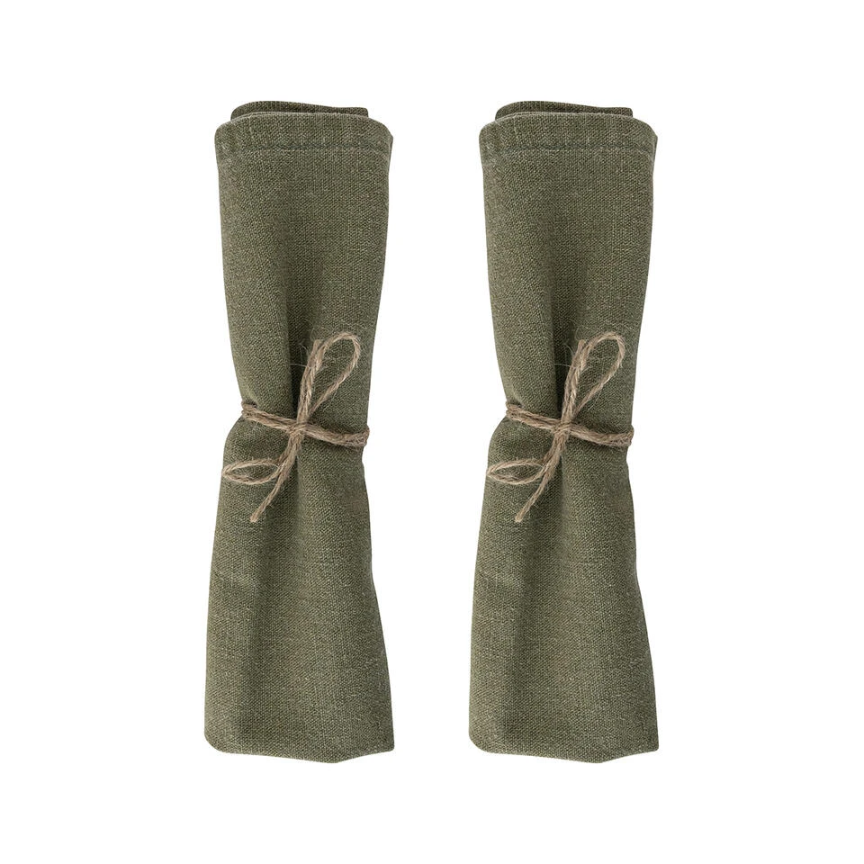 Laura Ashley Set 2 Servetten Wild Clematis Sage Uni 1 Laura Ashley Set 2 Servetten Wild Clematis Sage Uni