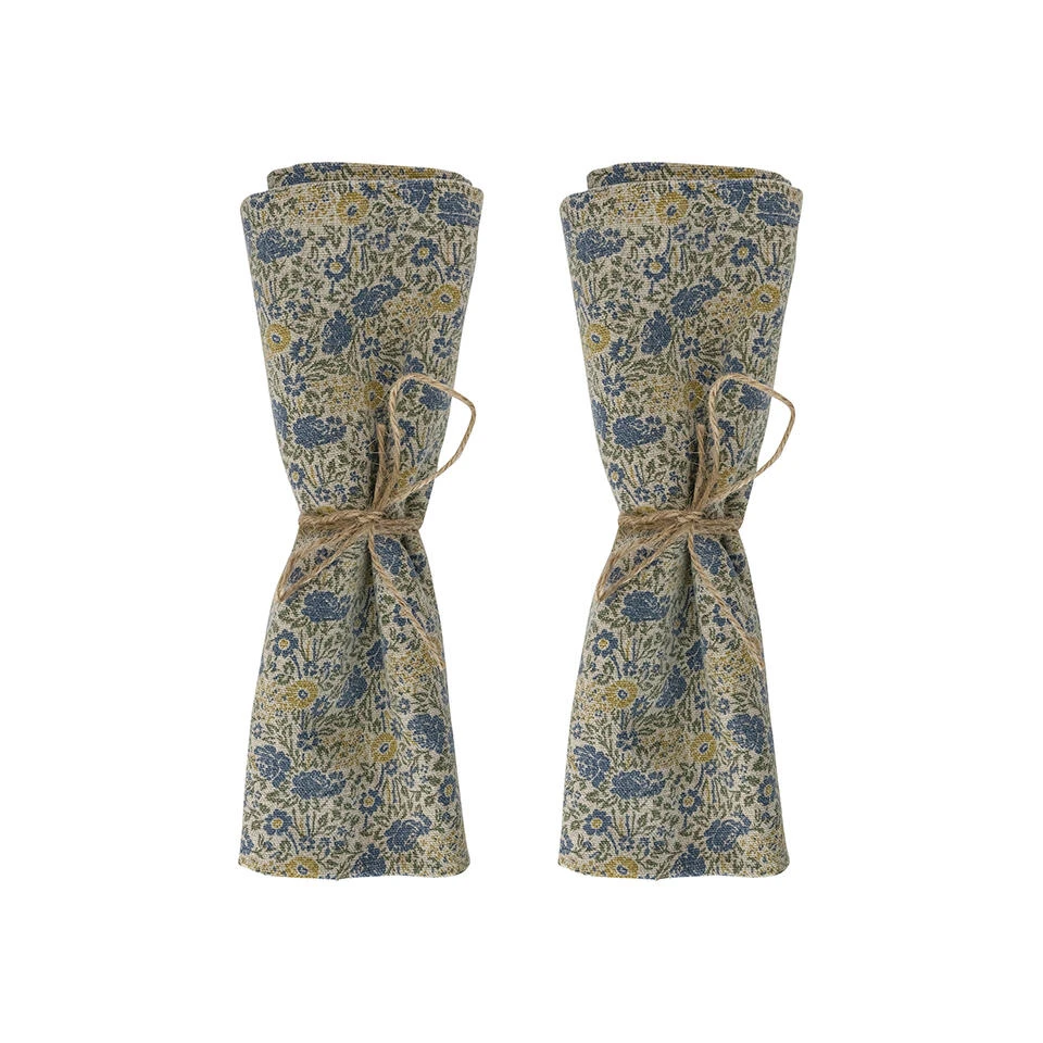 Laura Ashley Set 2 Servetten Daniela Oil Geel 1 Laura Ashley Set 2 Servetten Daniela Oil Geel