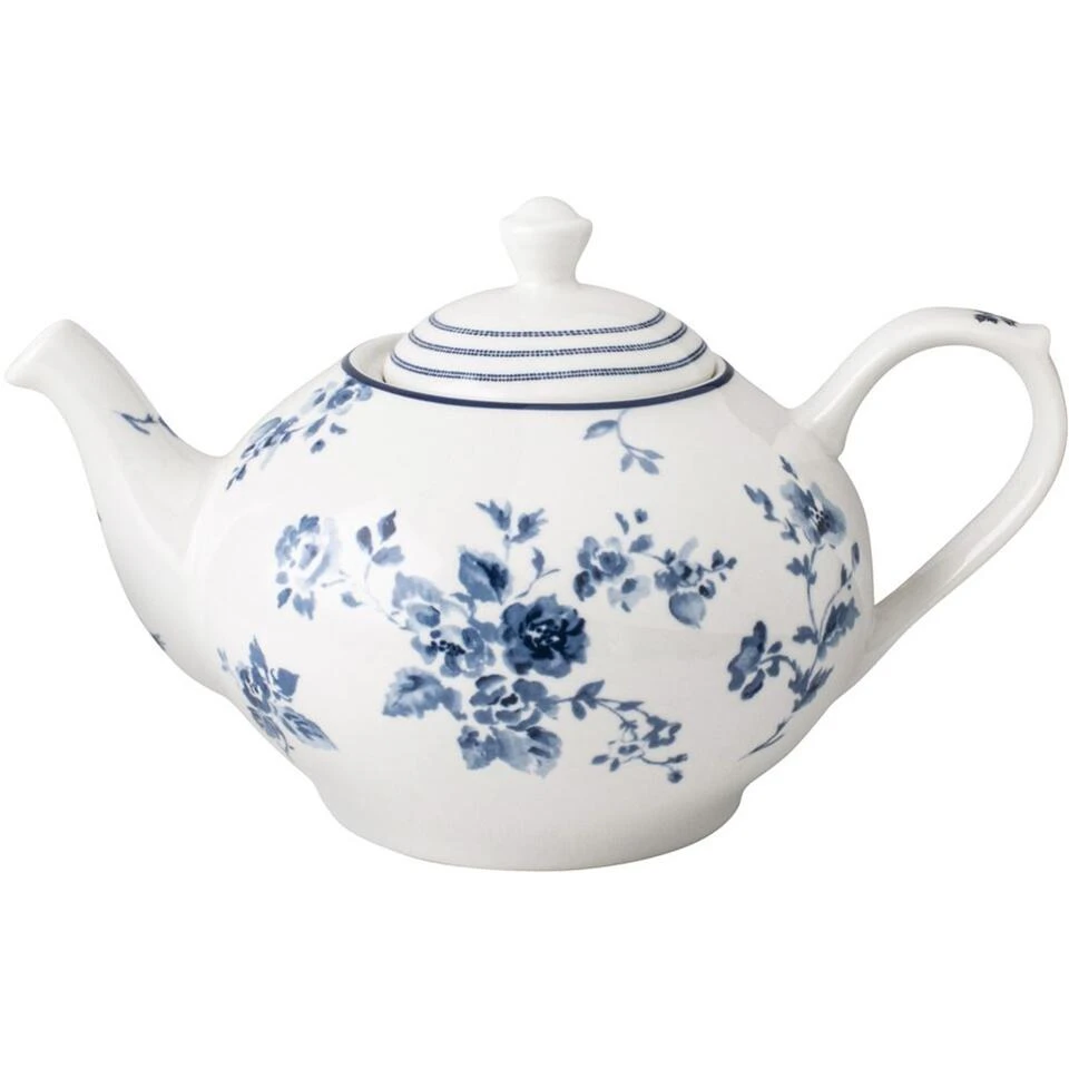 Laura Ashley Giftset Theepot China Rose 1,6 Liter 2 Laura Ashley Giftset Theepot China Rose 1,6 Liter - Afbeelding 2