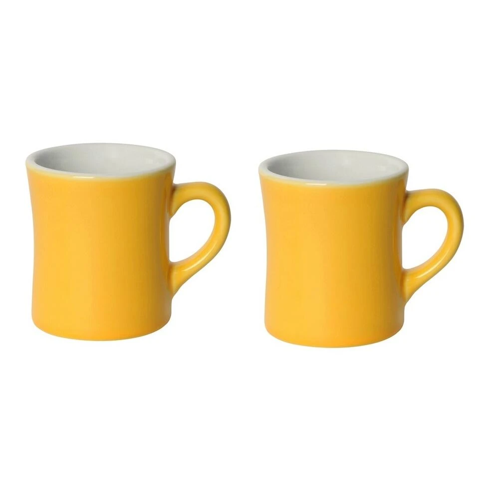 Starsky Mok - Set Van 2 - 250ml - Geel 1 Starsky Mok - Set Van 2 - 250ml - Geel