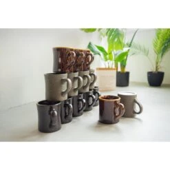 Starsky Mok - Set Van 2 - 250ml - Gunpowder -Luxe Servieswinkel 1000093509 0103