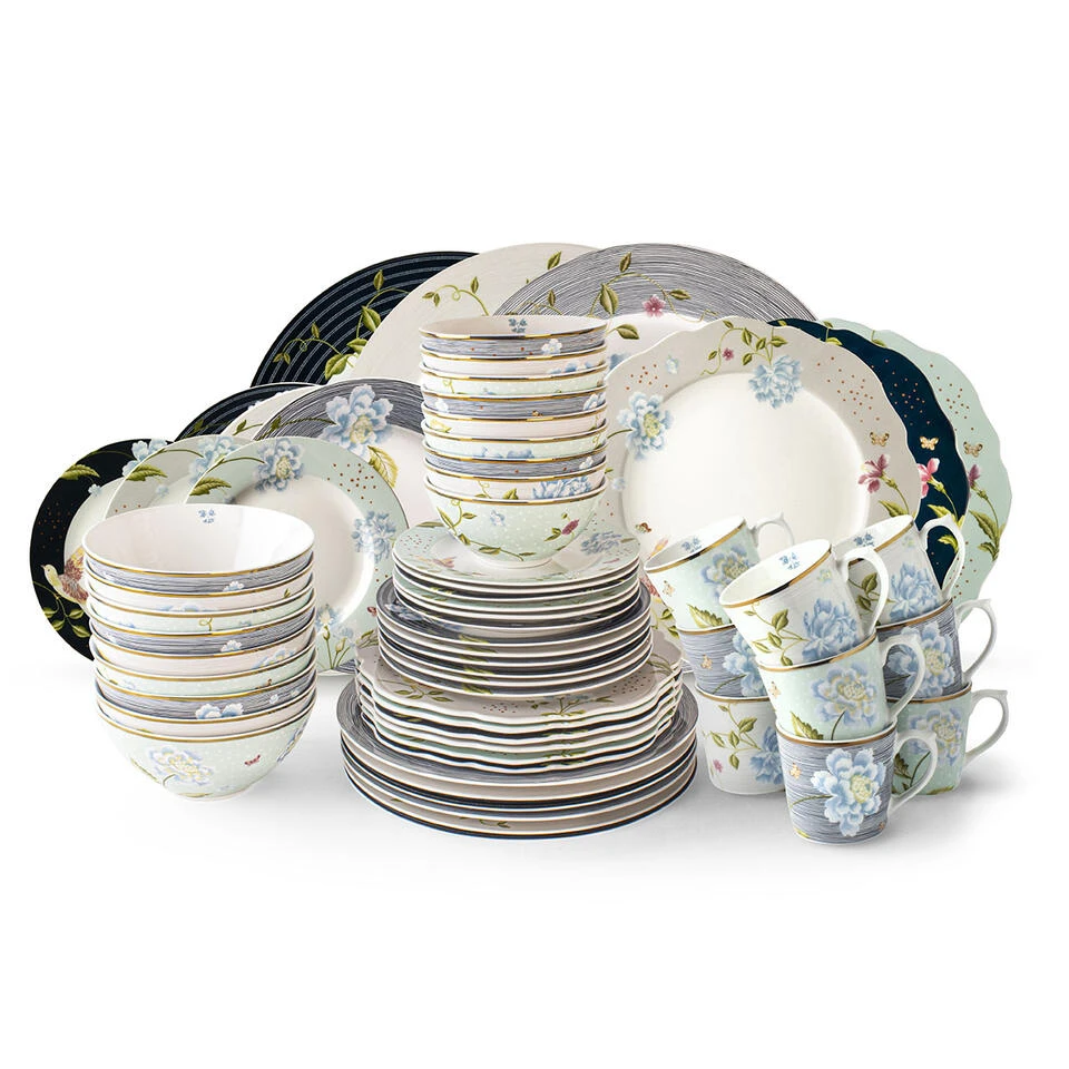 Laura Ashley Set 63 Delig Servies 1 Laura Ashley Set 63 Delig Servies
