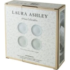 Laura Ashley Giftset 4 Borden Irregular 20 Cm -Luxe Servieswinkel 1000096451 0102