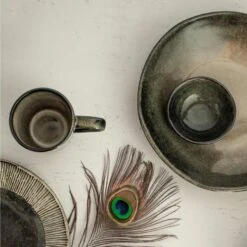 Dutch Rose Set 4 Dutch Rose Beker Groen 39 Cl. -Luxe Servieswinkel 1000096465 0103