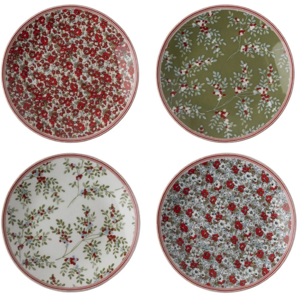 Laura Ashley Giftset 4 Petit Fours 12 Cm 2 Laura Ashley Giftset 4 Petit Fours 12 Cm - Afbeelding 2