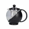 Merkloos Gerimport Theepot - Met Infuser - Zwart - 750 Ml