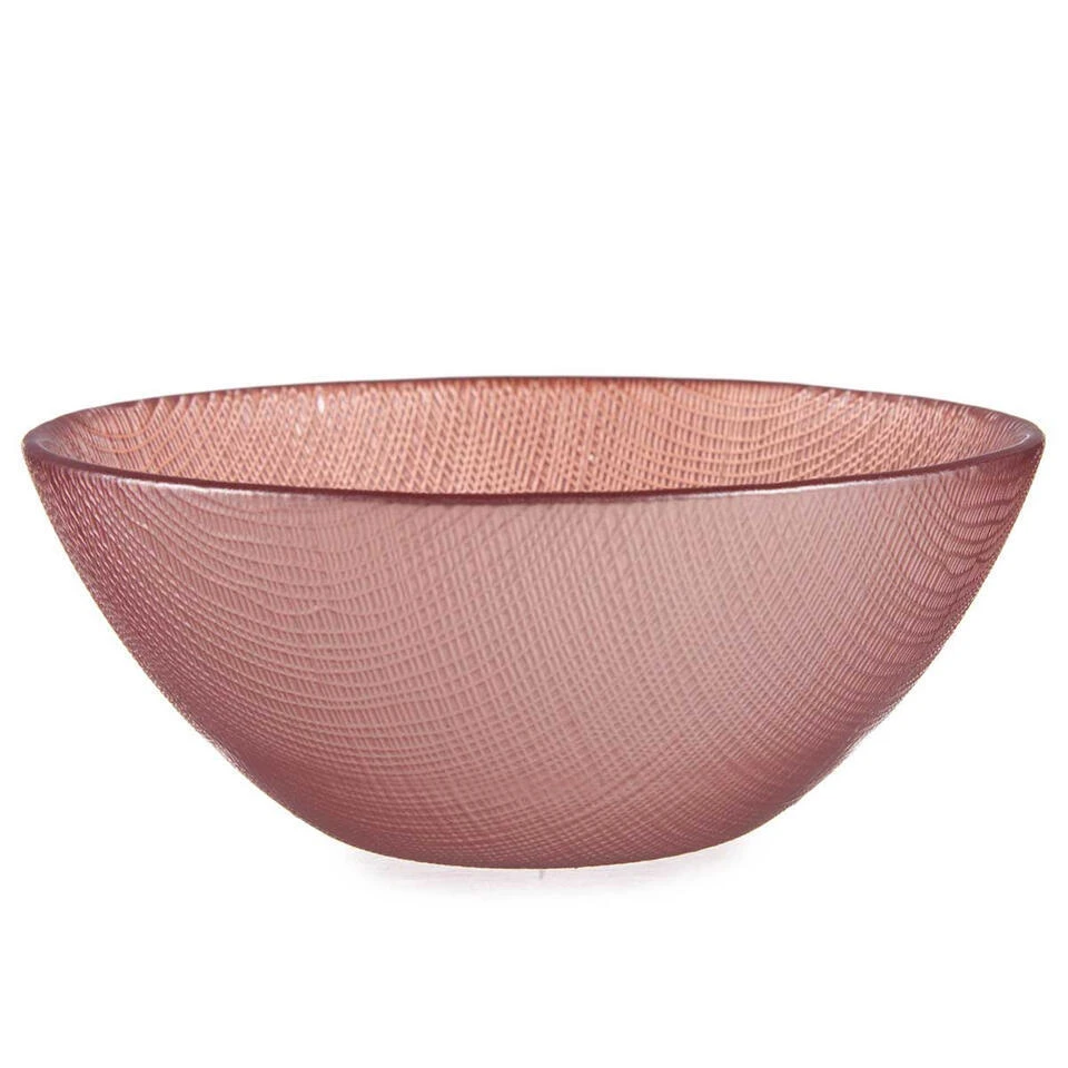 Vivalto Schaaltjes/kommetjes - Murano - Glas - Roze - D15 Cm 1 Vivalto Schaaltjes/kommetjes - Murano - Glas - Roze - D15 Cm