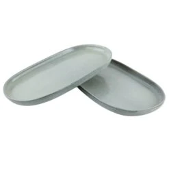 OTIX Serveerschaal Tapas Schaal Set Van 2 37x21 Aardewerk BEECH