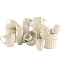 OTIX Serviesset Soepkommen Koffiekopjes Met Zonder Oor 24-delig SOLIS