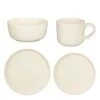 Mica Decorations Ozzu Serviesset 4 Persoons - Steengoed - Off-white