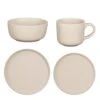 Mica Decorations Ozzu Serviesset 4 Persoons - Steengoed - Taupe
