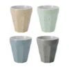 Excellent Houseware Thee/koffie Mokken - 4x - Porselein - 250 Ml