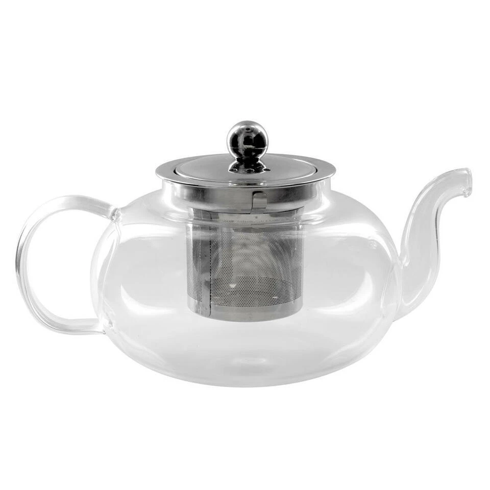 Home Deco Factory Theepot Kensington - Transparant - 700 Ml 1 Home Deco Factory Theepot Kensington - Transparant - 700 Ml