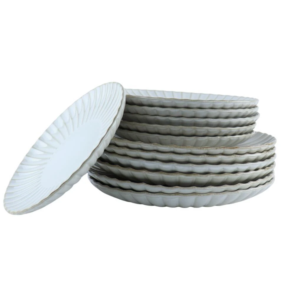 OTIX Serviesset 12 Delig Solis - Wit 1 OTIX Serviesset 12 Delig Solis - Wit