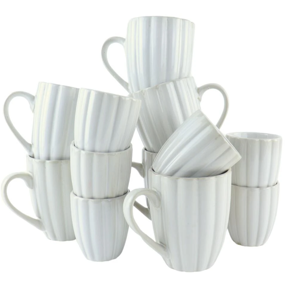 OTIX Koffiekopjes 12 Delig Solis - Wit 1 OTIX Koffiekopjes 12 Delig Solis - Wit