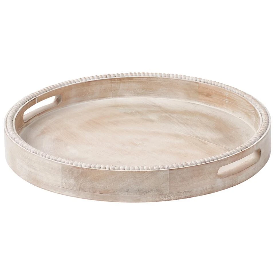 DAMANHUR - Dienblad - Lichtbruin - Mangohout 1 DAMANHUR - Dienblad - Lichtbruin - Mangohout