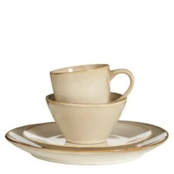 Mica Decorations Racco Serviesset 4 Persoons - Steengoed - Beige