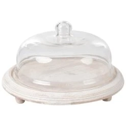 ZAGAZIG - Gebakstandaard - Lichtbruin - Mangohout -Luxe Servieswinkel 12779a817cf14523becd4fcedd47917f