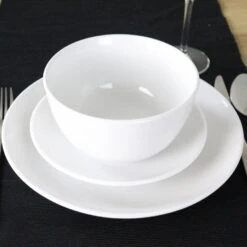 OTIX Soepkommen Zonder Oor Set Van 12 Schaaltjes Wit Porselein BIRCH -Luxe Servieswinkel 14616bbb619f40519f08046ff811b306